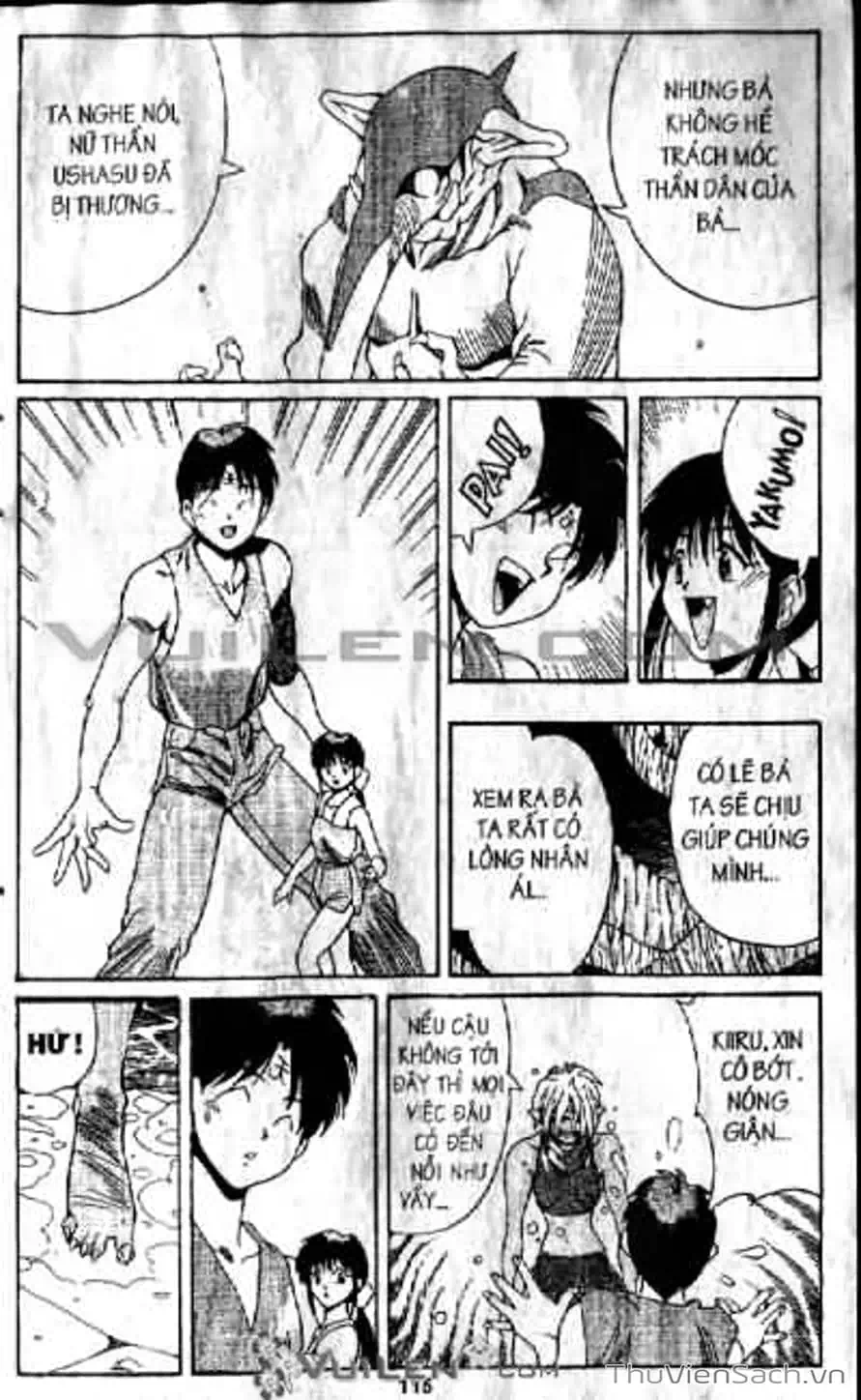 Truyện Tranh Cô Bé Ba Mắt - 3X3 Eyes trang 6