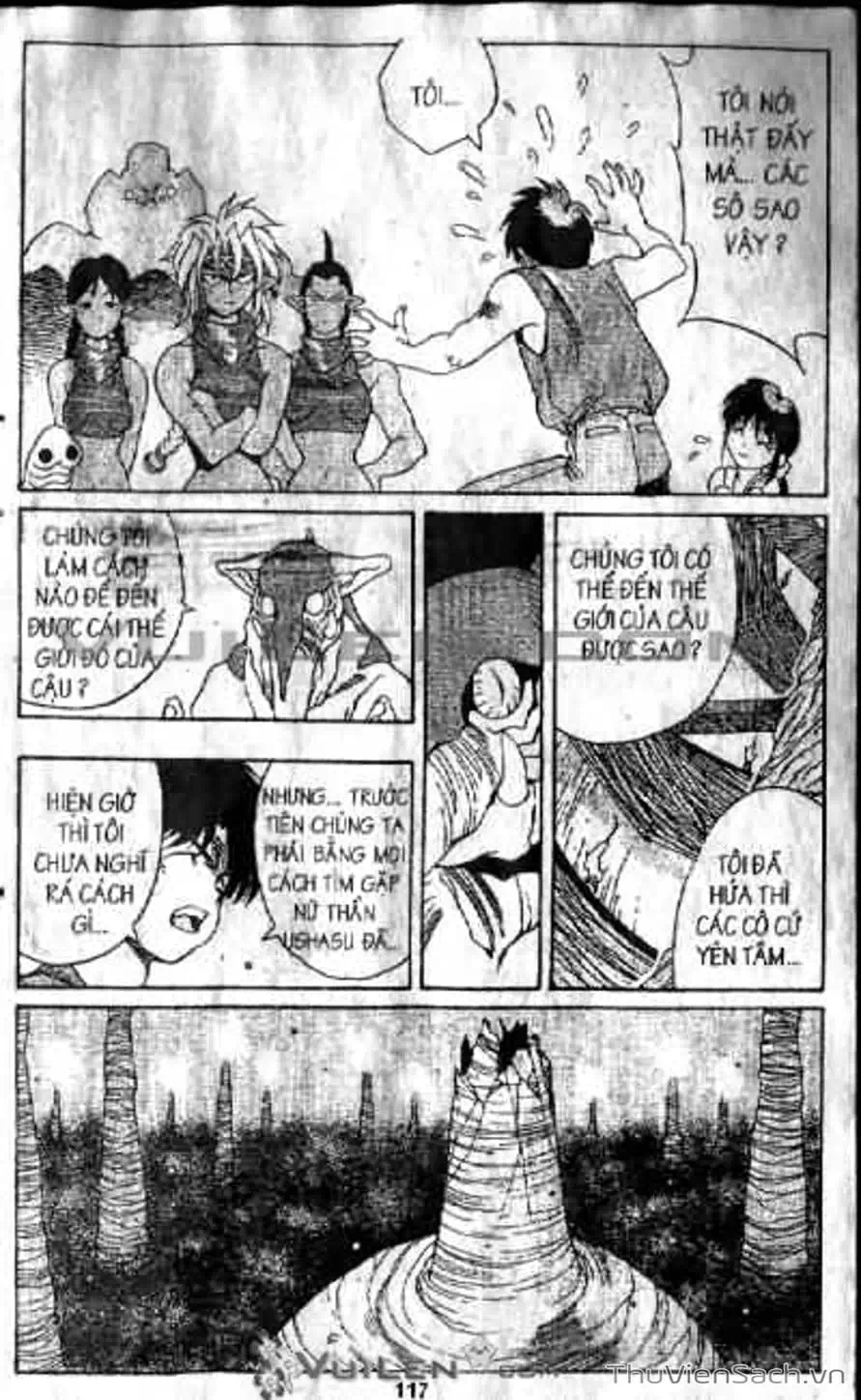 Truyện Tranh Cô Bé Ba Mắt - 3X3 Eyes trang 6