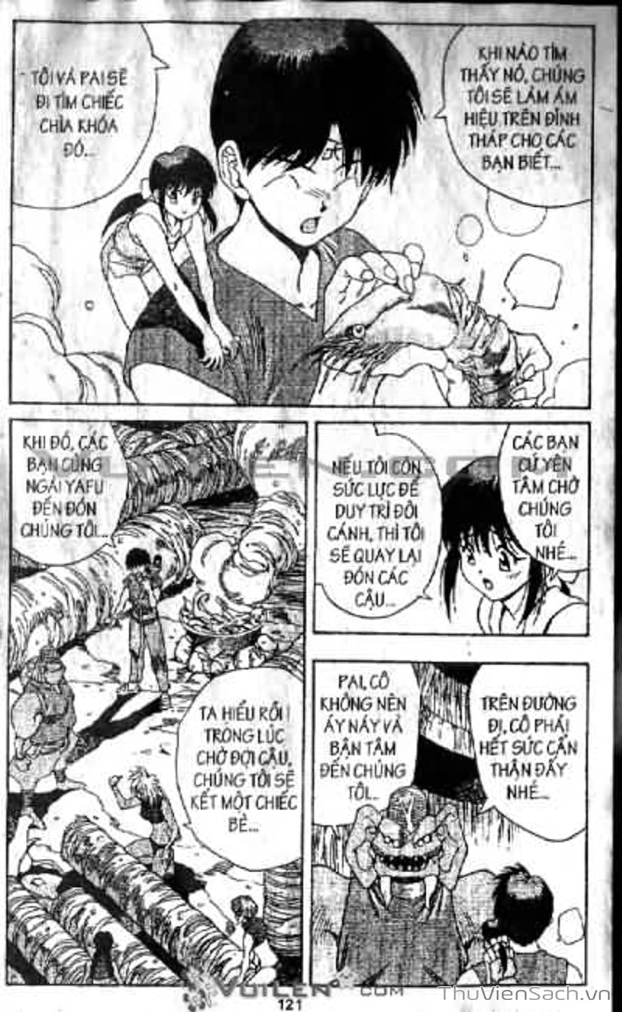 Truyện Tranh Cô Bé Ba Mắt - 3X3 Eyes trang 6