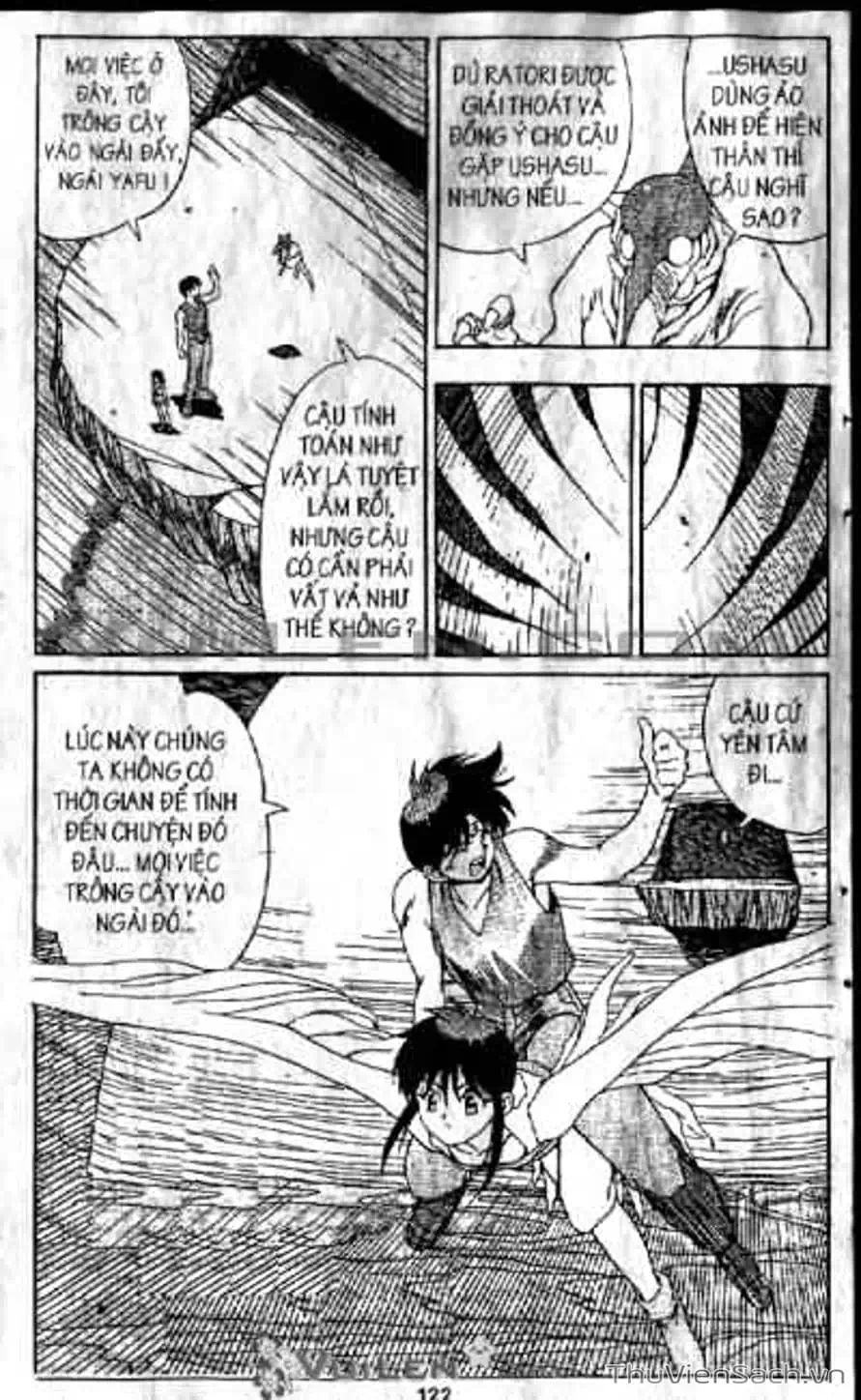 Truyện Tranh Cô Bé Ba Mắt - 3X3 Eyes trang 6