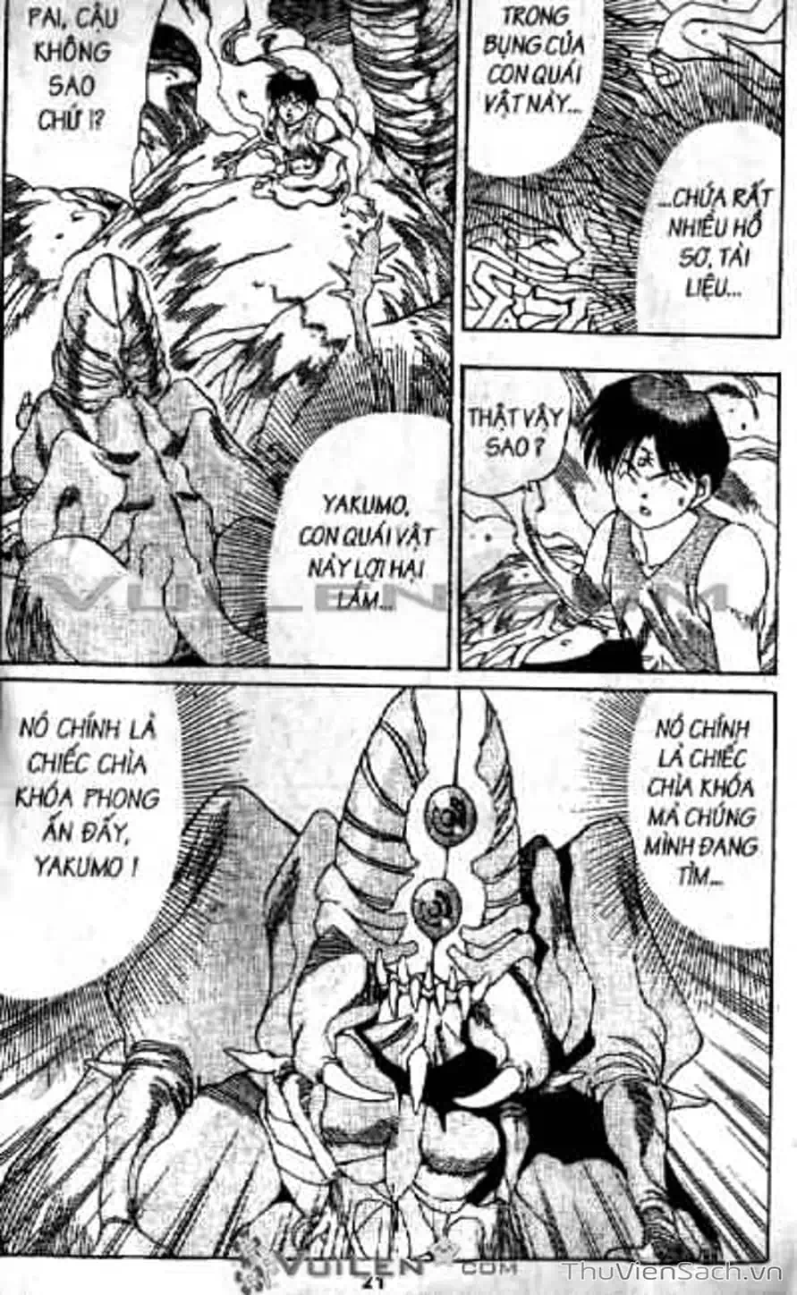 Truyện Tranh Cô Bé Ba Mắt - 3X3 Eyes trang 6