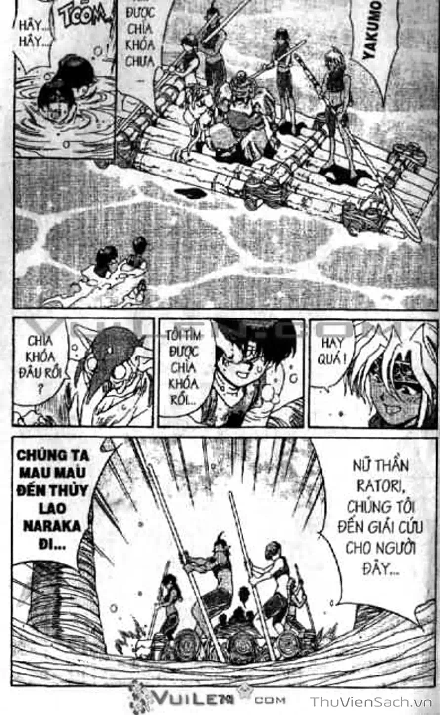 Truyện Tranh Cô Bé Ba Mắt - 3X3 Eyes trang 6