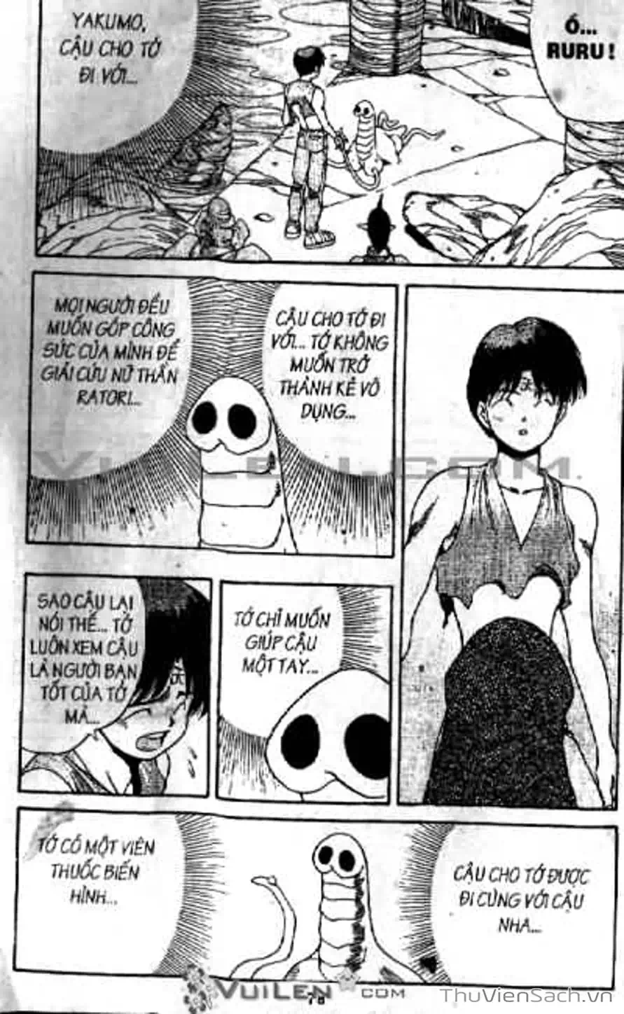 Truyện Tranh Cô Bé Ba Mắt - 3X3 Eyes trang 6