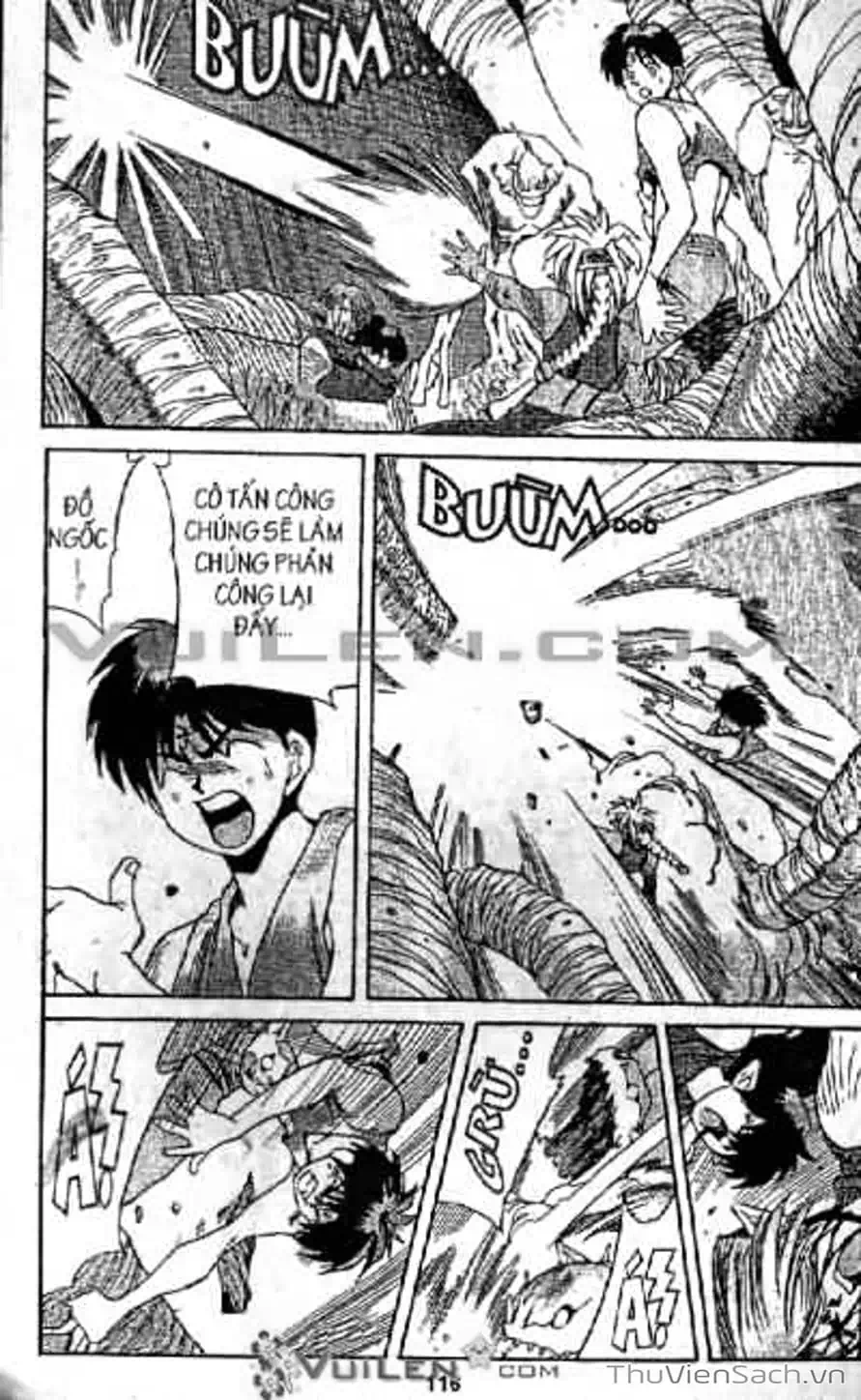 Truyện Tranh Cô Bé Ba Mắt - 3X3 Eyes trang 6