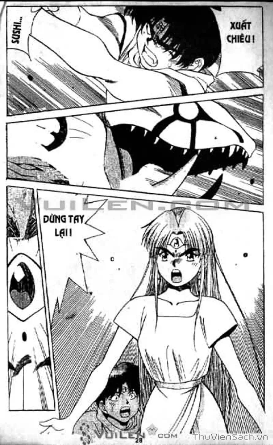 Truyện Tranh Cô Bé Ba Mắt - 3X3 Eyes trang 6