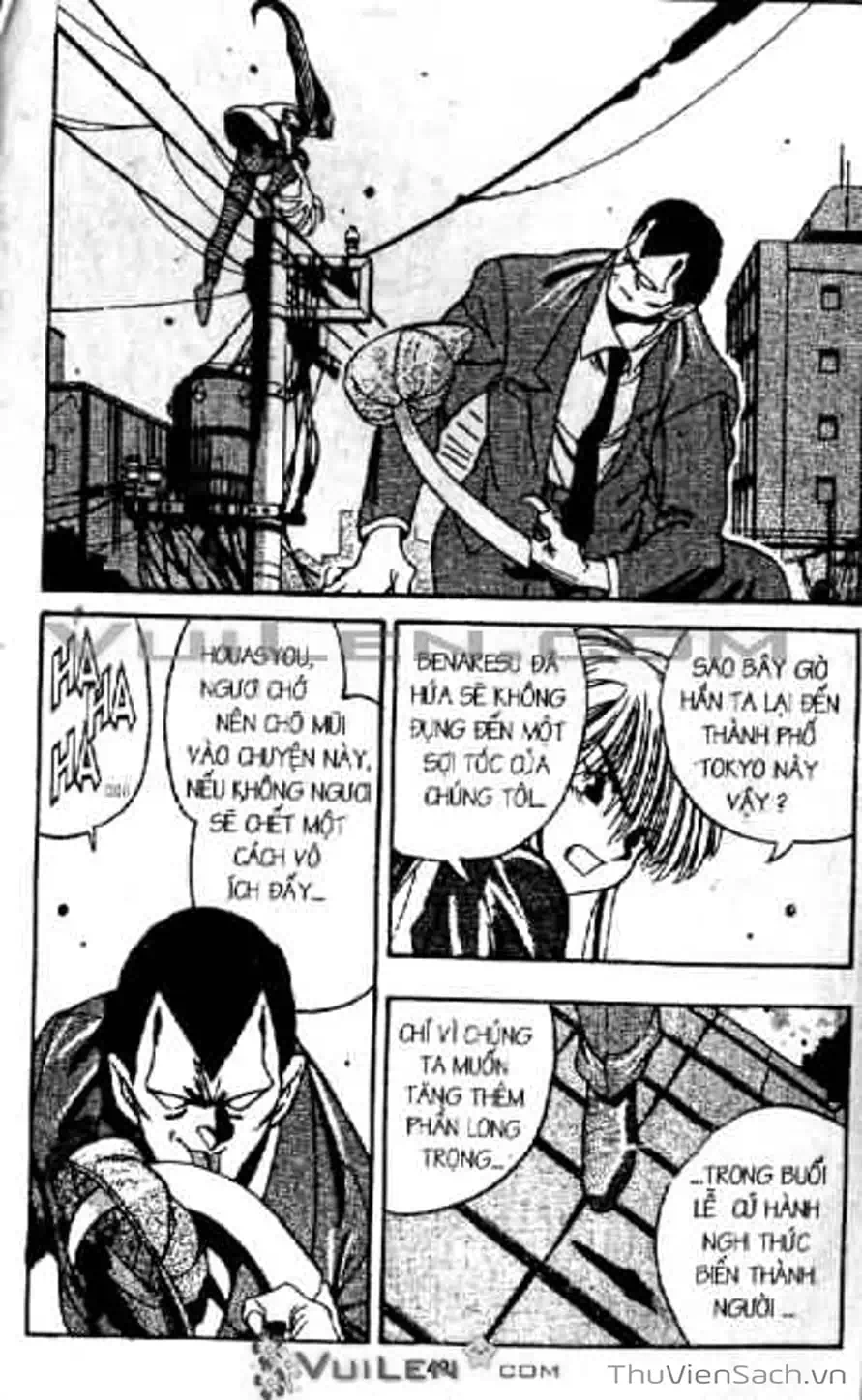 Truyện Tranh Cô Bé Ba Mắt - 3X3 Eyes trang 6