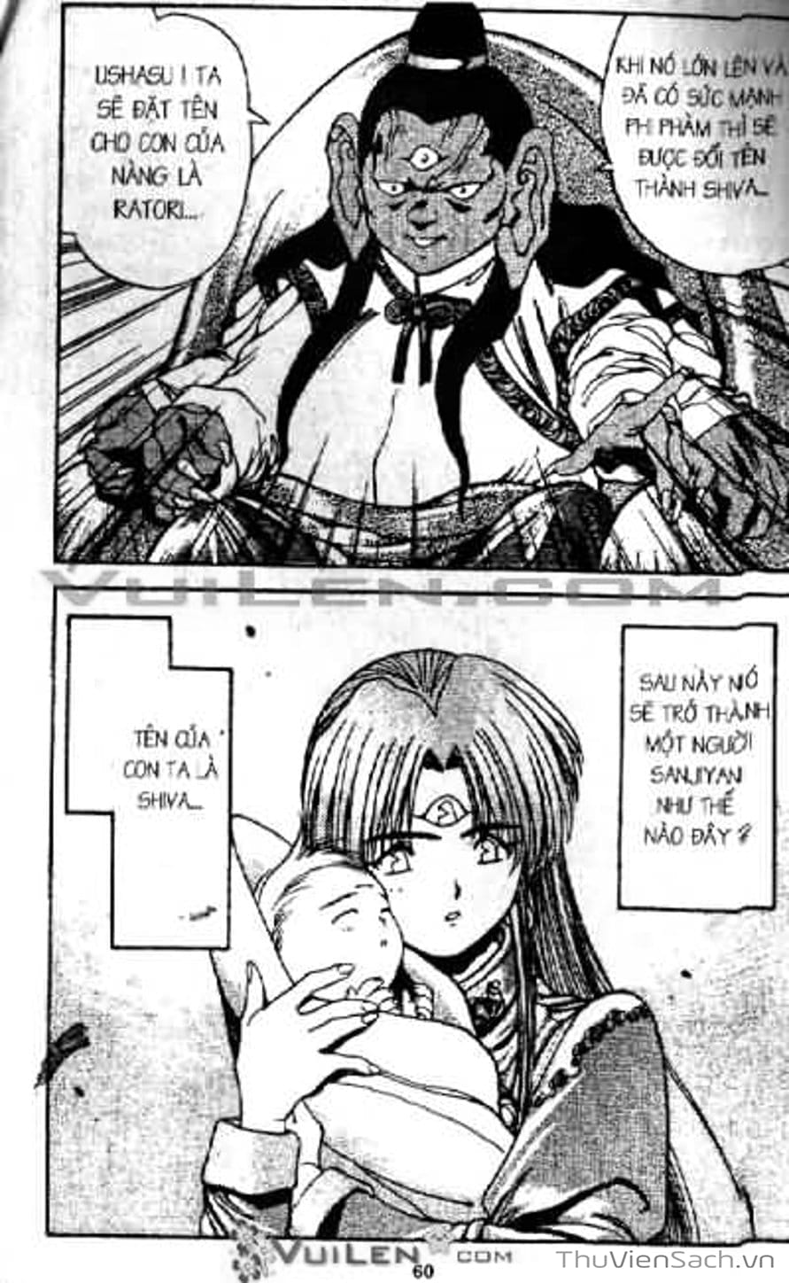 Truyện Tranh Cô Bé Ba Mắt - 3X3 Eyes trang 6