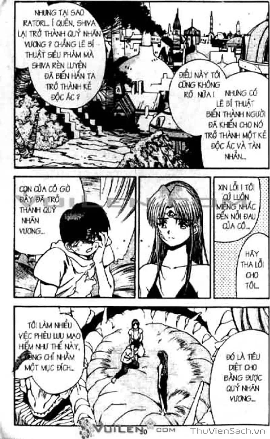 Truyện Tranh Cô Bé Ba Mắt - 3X3 Eyes trang 6