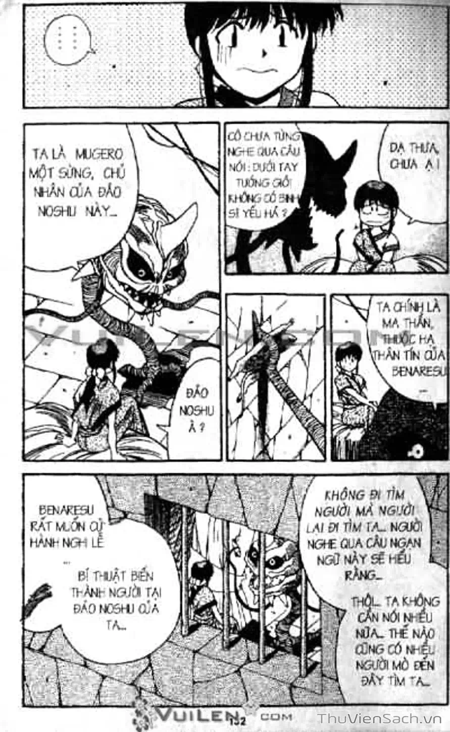 Truyện Tranh Cô Bé Ba Mắt - 3X3 Eyes trang 6