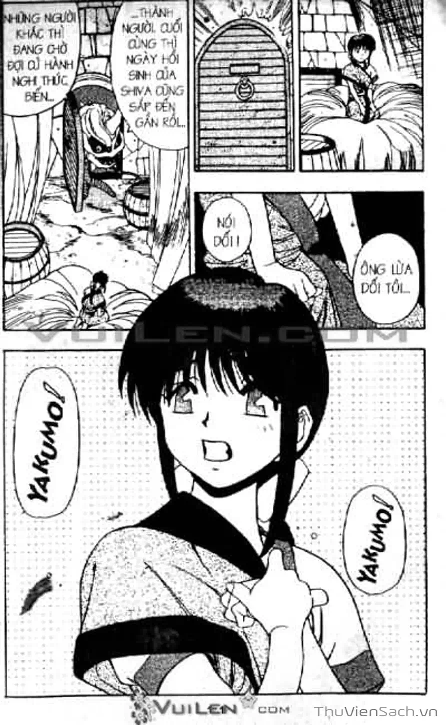 Truyện Tranh Cô Bé Ba Mắt - 3X3 Eyes trang 6