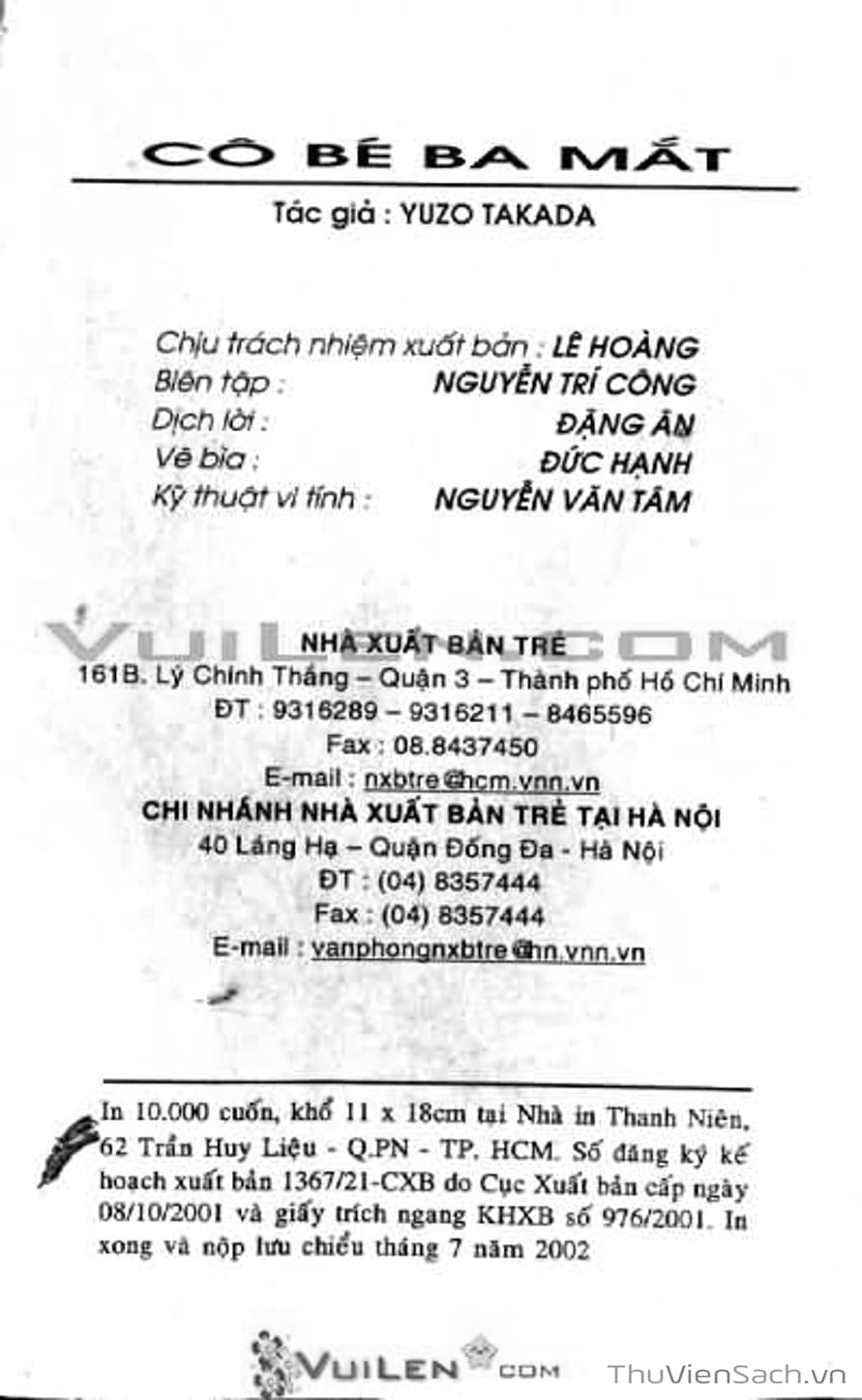 Truyện Tranh Cô Bé Ba Mắt - 3X3 Eyes trang 6