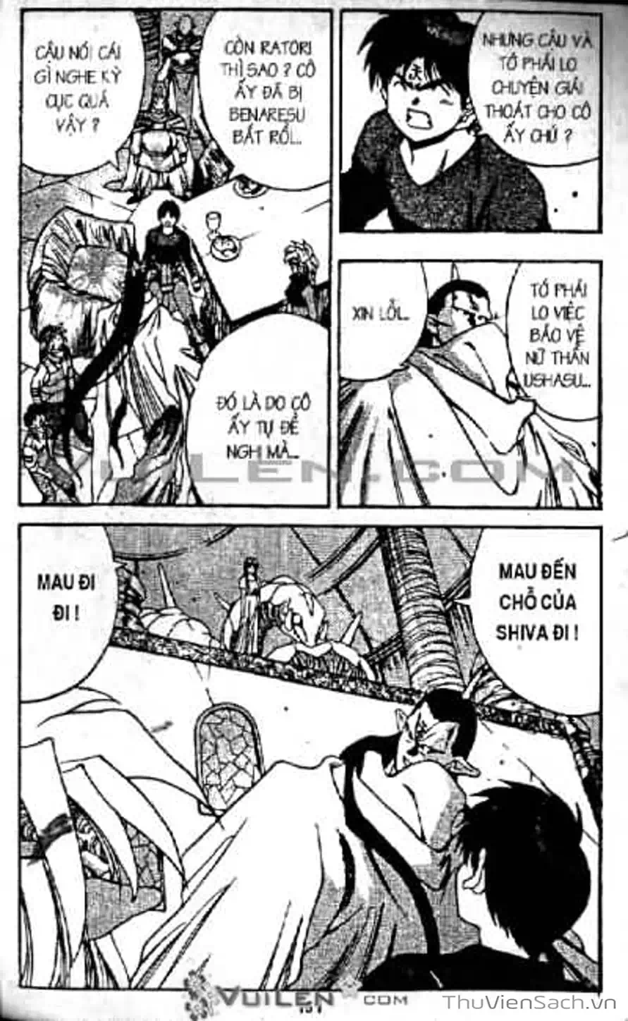 Truyện Tranh Cô Bé Ba Mắt - 3X3 Eyes trang 6