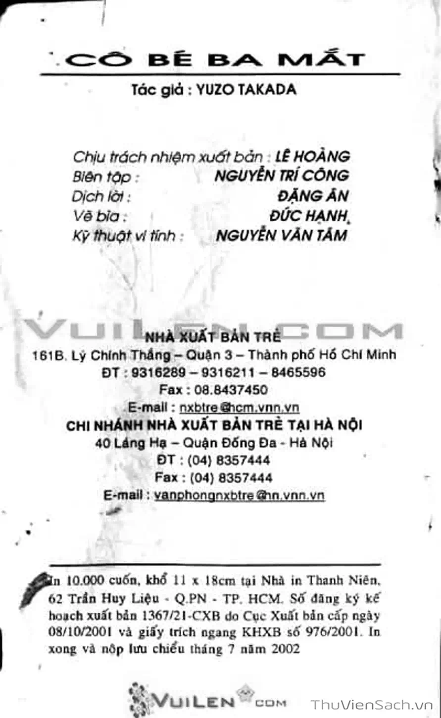 Truyện Tranh Cô Bé Ba Mắt - 3X3 Eyes trang 6