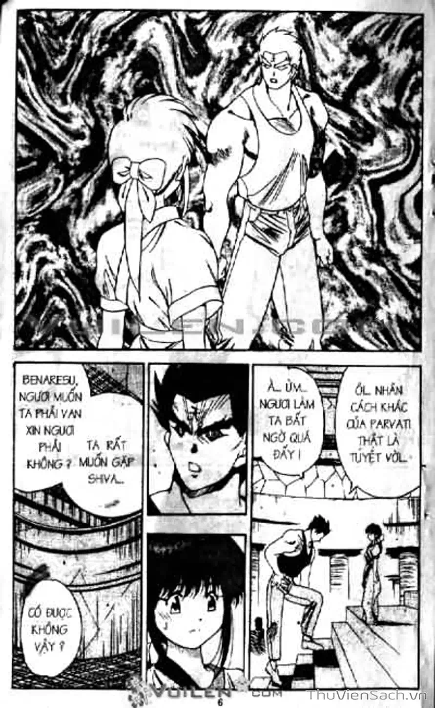 Truyện Tranh Cô Bé Ba Mắt - 3X3 Eyes trang 6