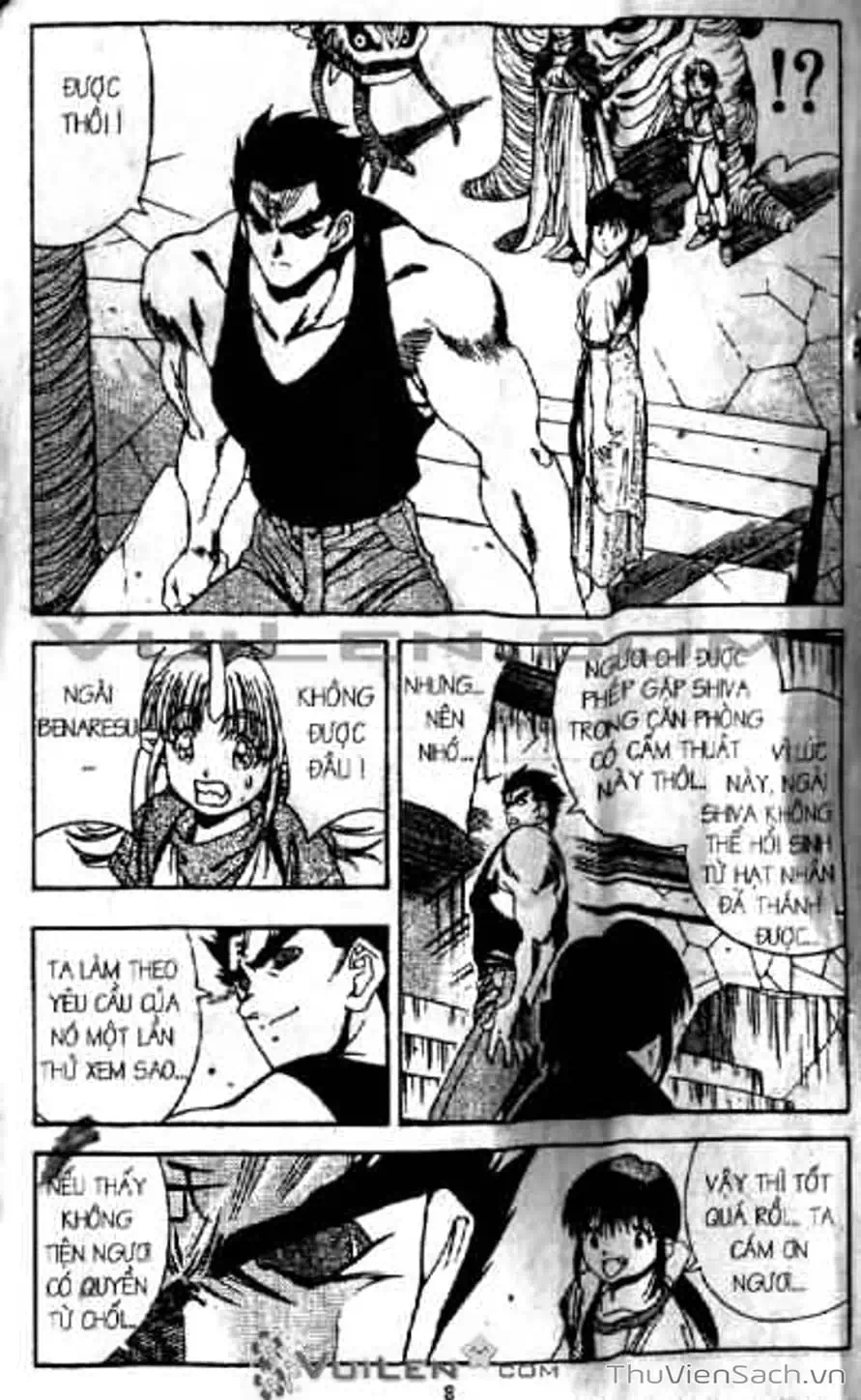 Truyện Tranh Cô Bé Ba Mắt - 3X3 Eyes trang 6