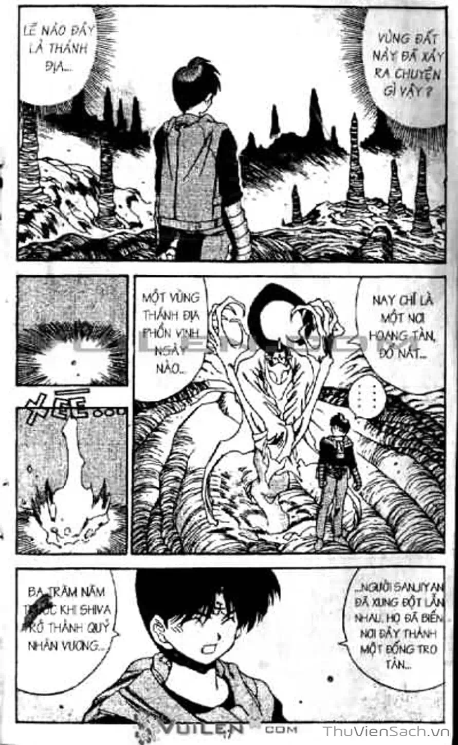 Truyện Tranh Cô Bé Ba Mắt - 3X3 Eyes trang 6