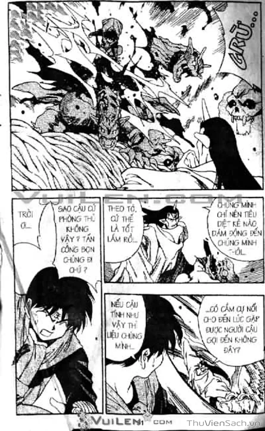 Truyện Tranh Cô Bé Ba Mắt - 3X3 Eyes trang 6