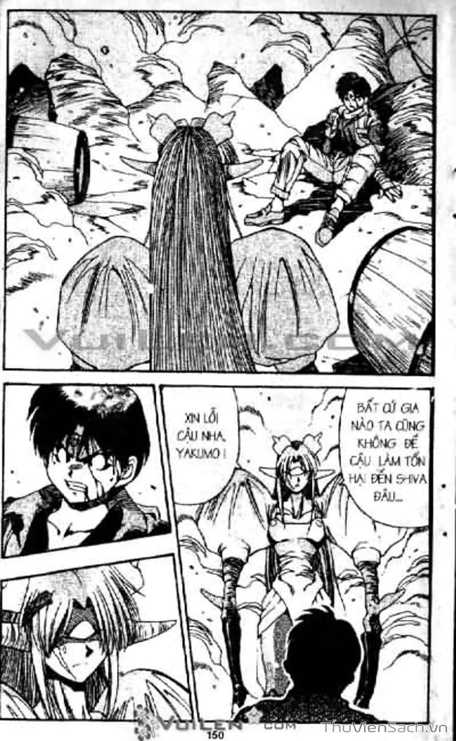 Truyện Tranh Cô Bé Ba Mắt - 3X3 Eyes trang 6