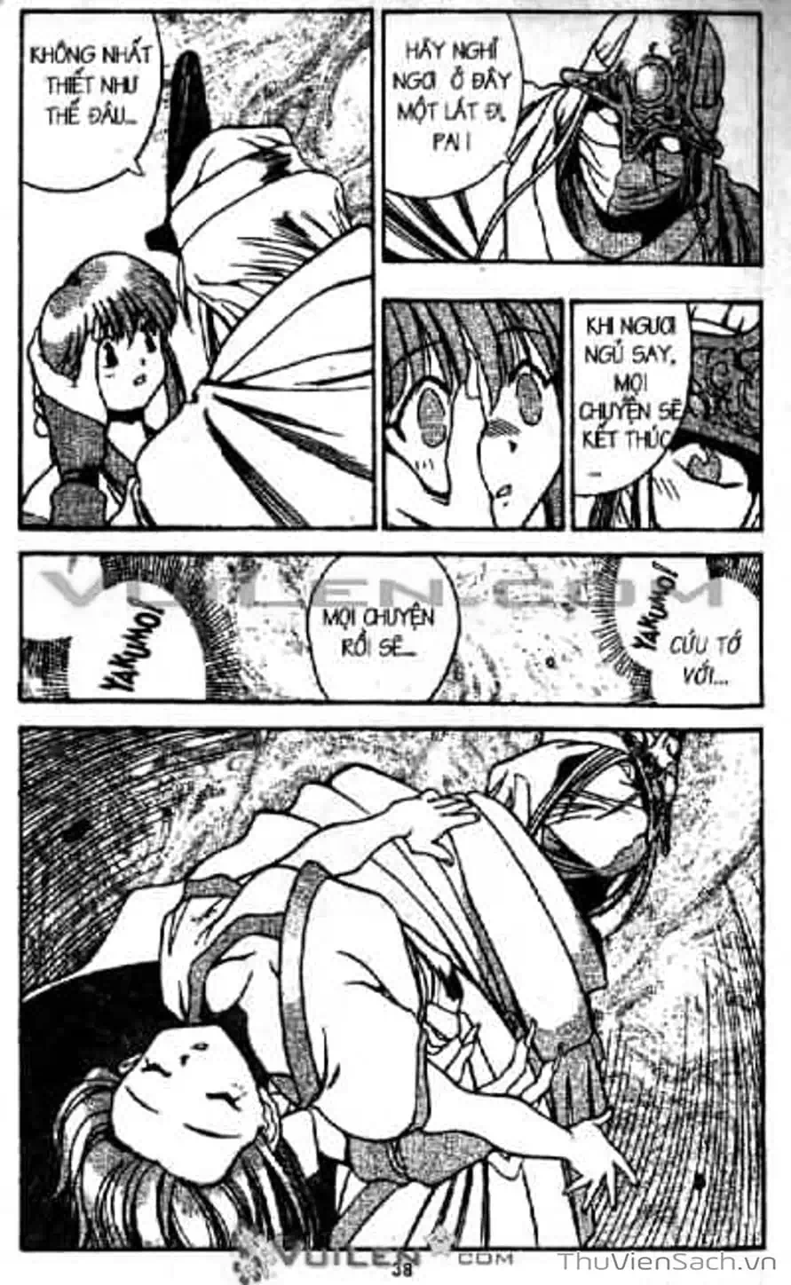 Truyện Tranh Cô Bé Ba Mắt - 3X3 Eyes trang 6