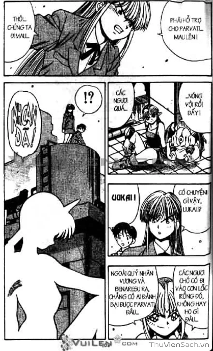 Truyện Tranh Cô Bé Ba Mắt - 3X3 Eyes trang 6