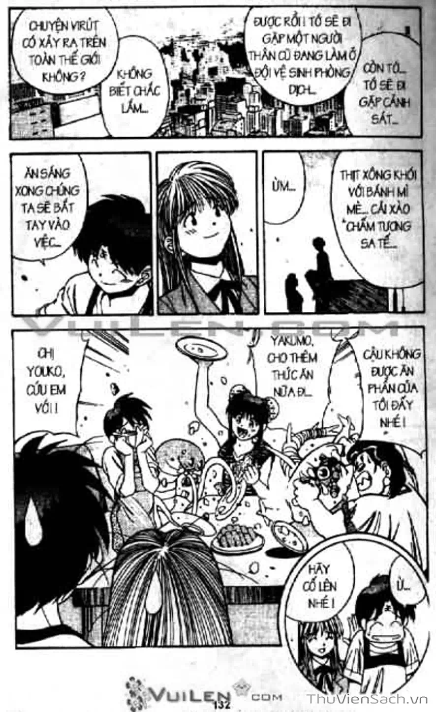 Truyện Tranh Cô Bé Ba Mắt - 3X3 Eyes trang 6