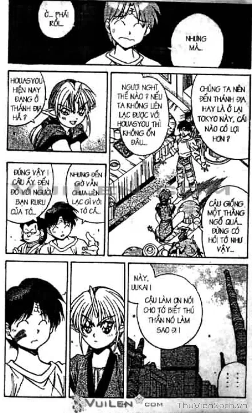 Truyện Tranh Cô Bé Ba Mắt - 3X3 Eyes trang 6
