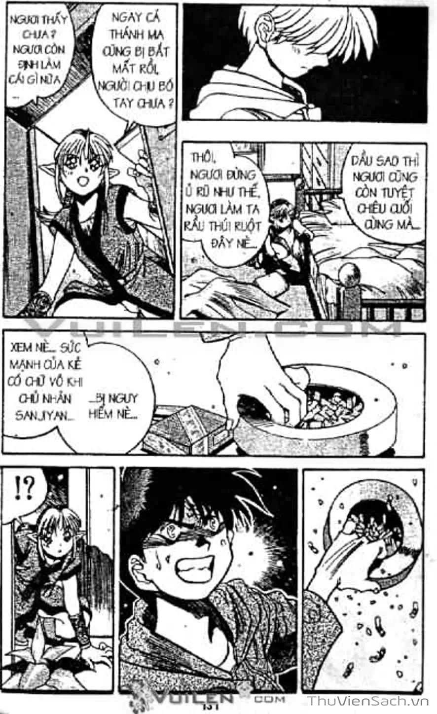 Truyện Tranh Cô Bé Ba Mắt - 3X3 Eyes trang 6