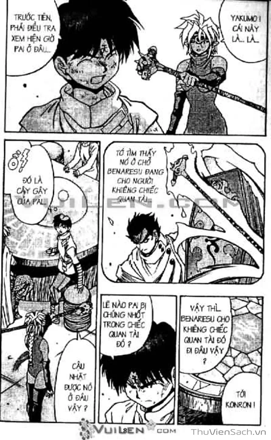 Truyện Tranh Cô Bé Ba Mắt - 3X3 Eyes trang 6