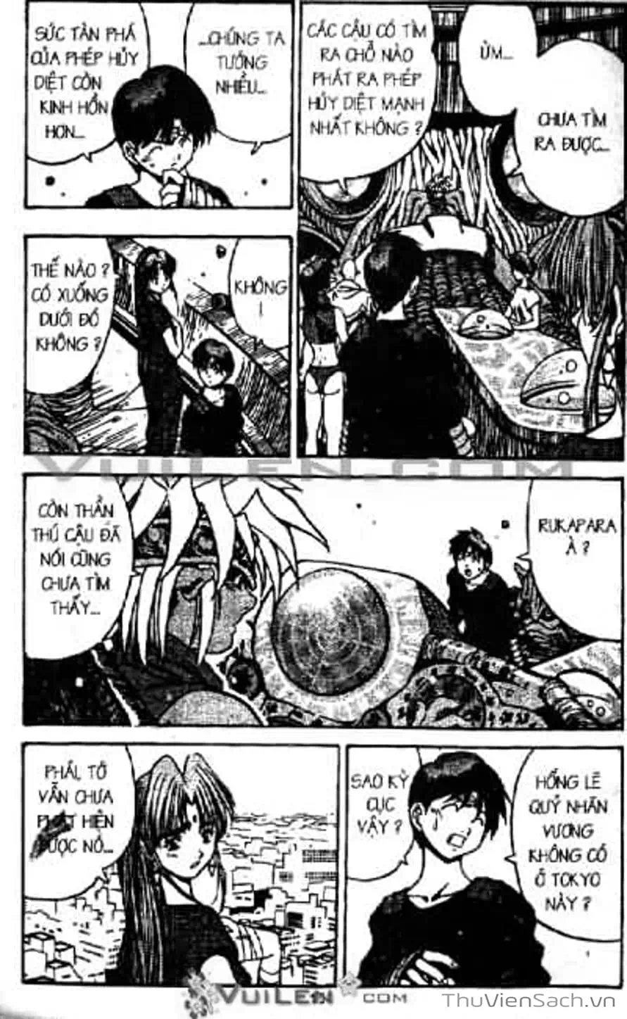 Truyện Tranh Cô Bé Ba Mắt - 3X3 Eyes trang 6