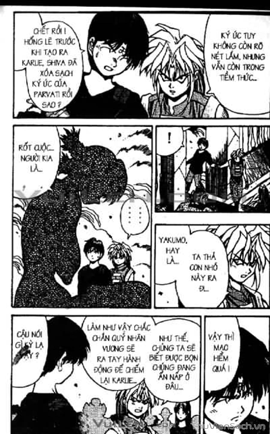 Truyện Tranh Cô Bé Ba Mắt - 3X3 Eyes trang 6