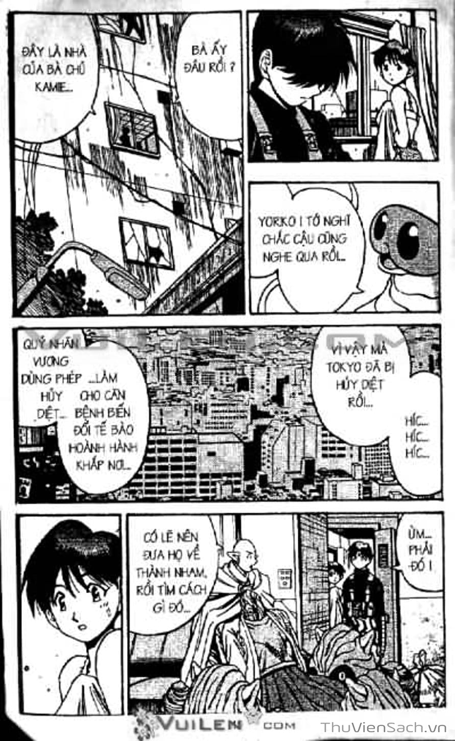 Truyện Tranh Cô Bé Ba Mắt - 3X3 Eyes trang 6