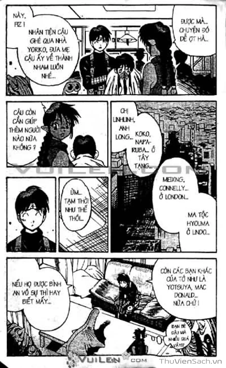 Truyện Tranh Cô Bé Ba Mắt - 3X3 Eyes trang 6