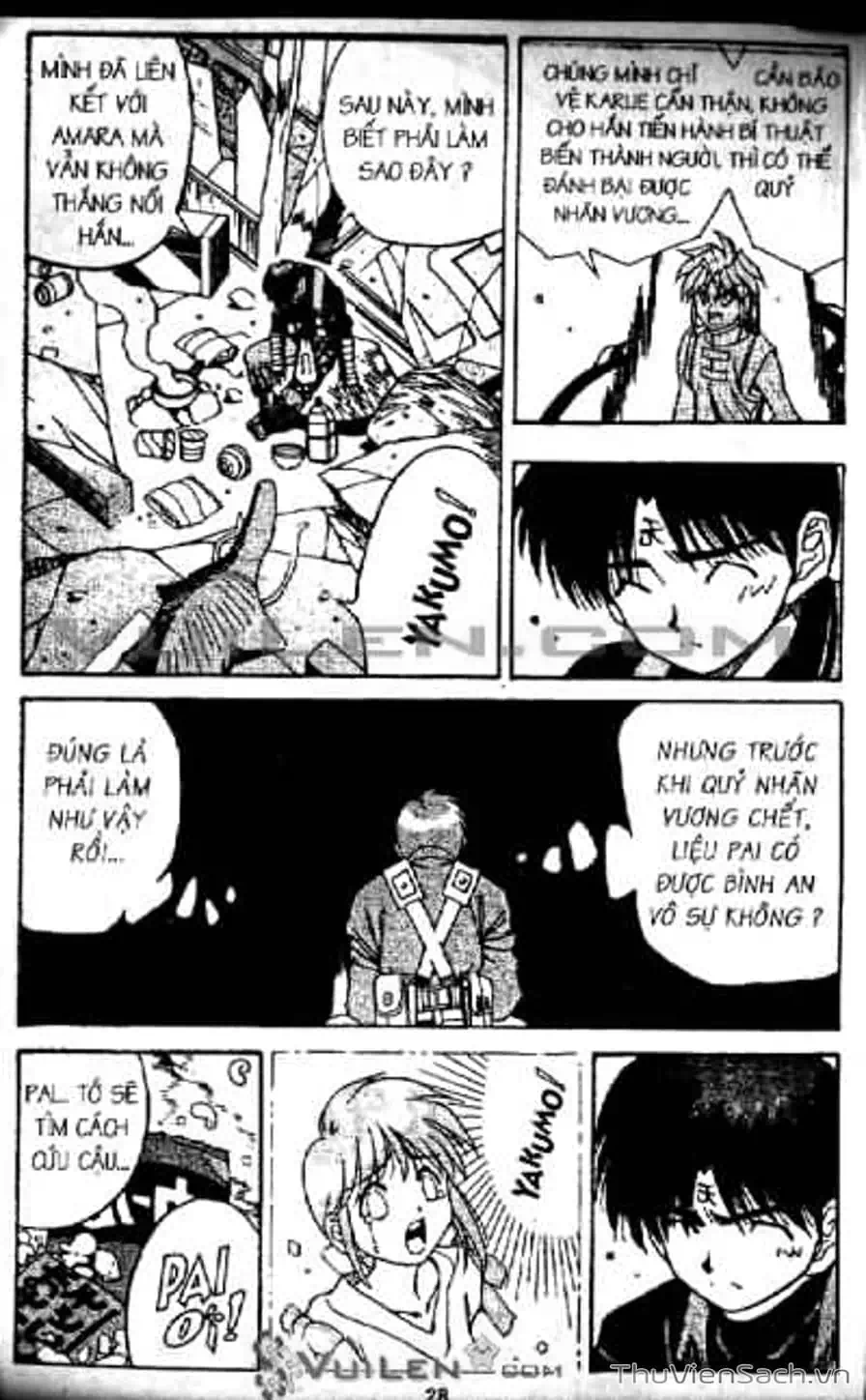 Truyện Tranh Cô Bé Ba Mắt - 3X3 Eyes trang 6