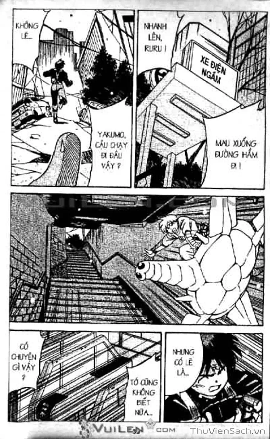 Truyện Tranh Cô Bé Ba Mắt - 3X3 Eyes trang 6