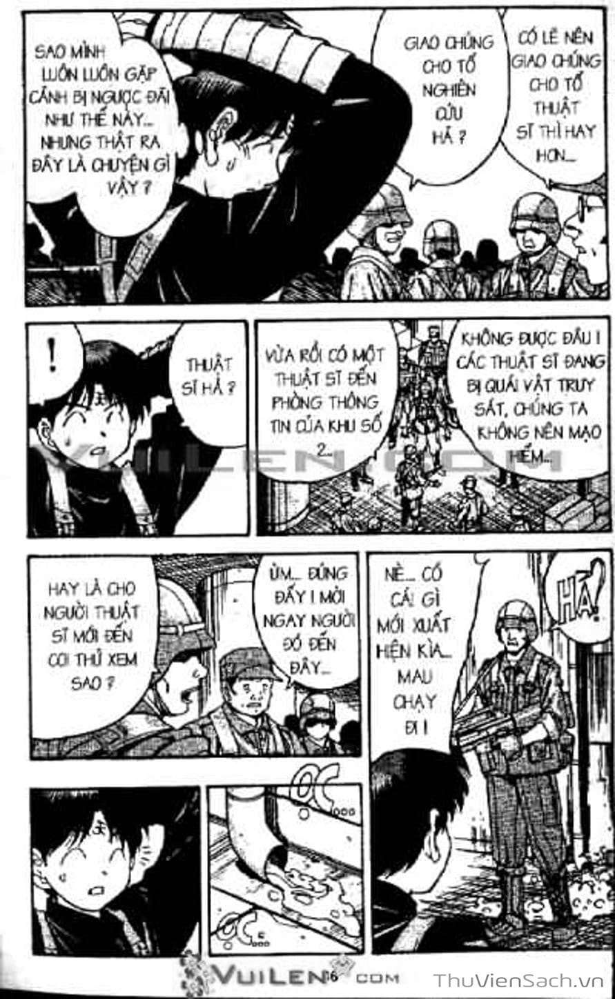 Truyện Tranh Cô Bé Ba Mắt - 3X3 Eyes trang 6