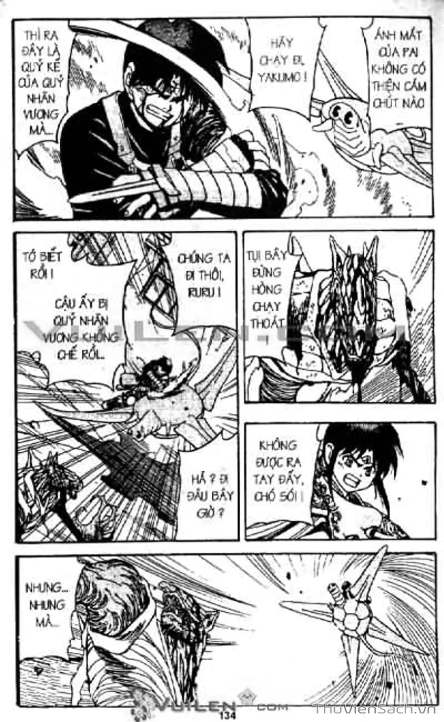 Truyện Tranh Cô Bé Ba Mắt - 3X3 Eyes trang 6