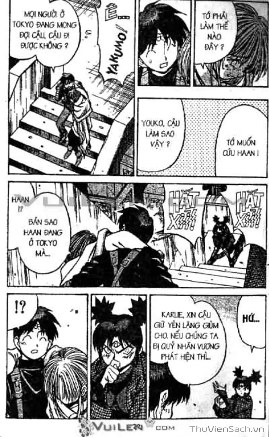 Truyện Tranh Cô Bé Ba Mắt - 3X3 Eyes trang 6