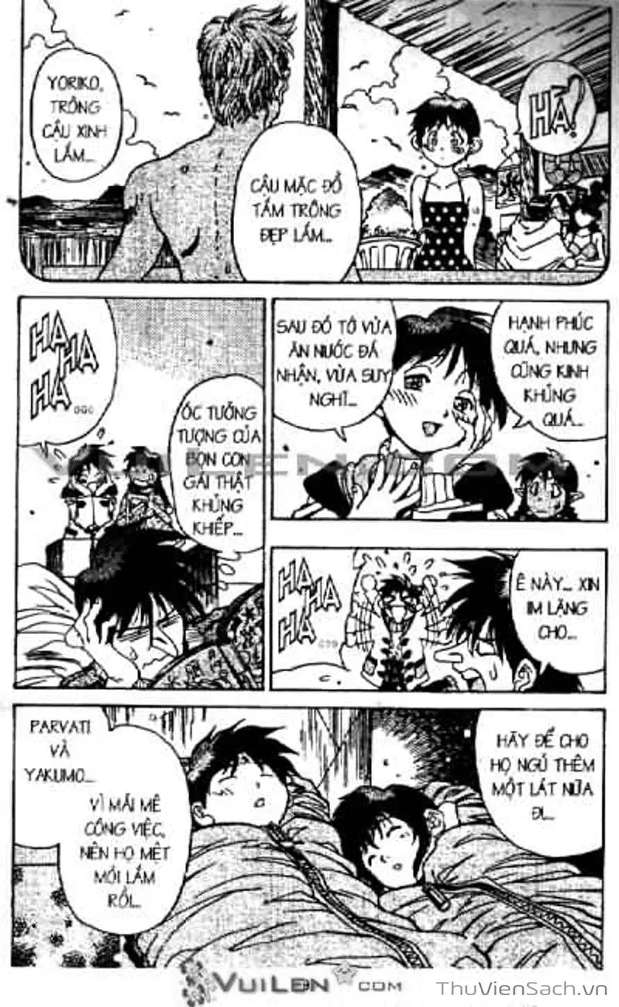 Truyện Tranh Cô Bé Ba Mắt - 3X3 Eyes trang 6