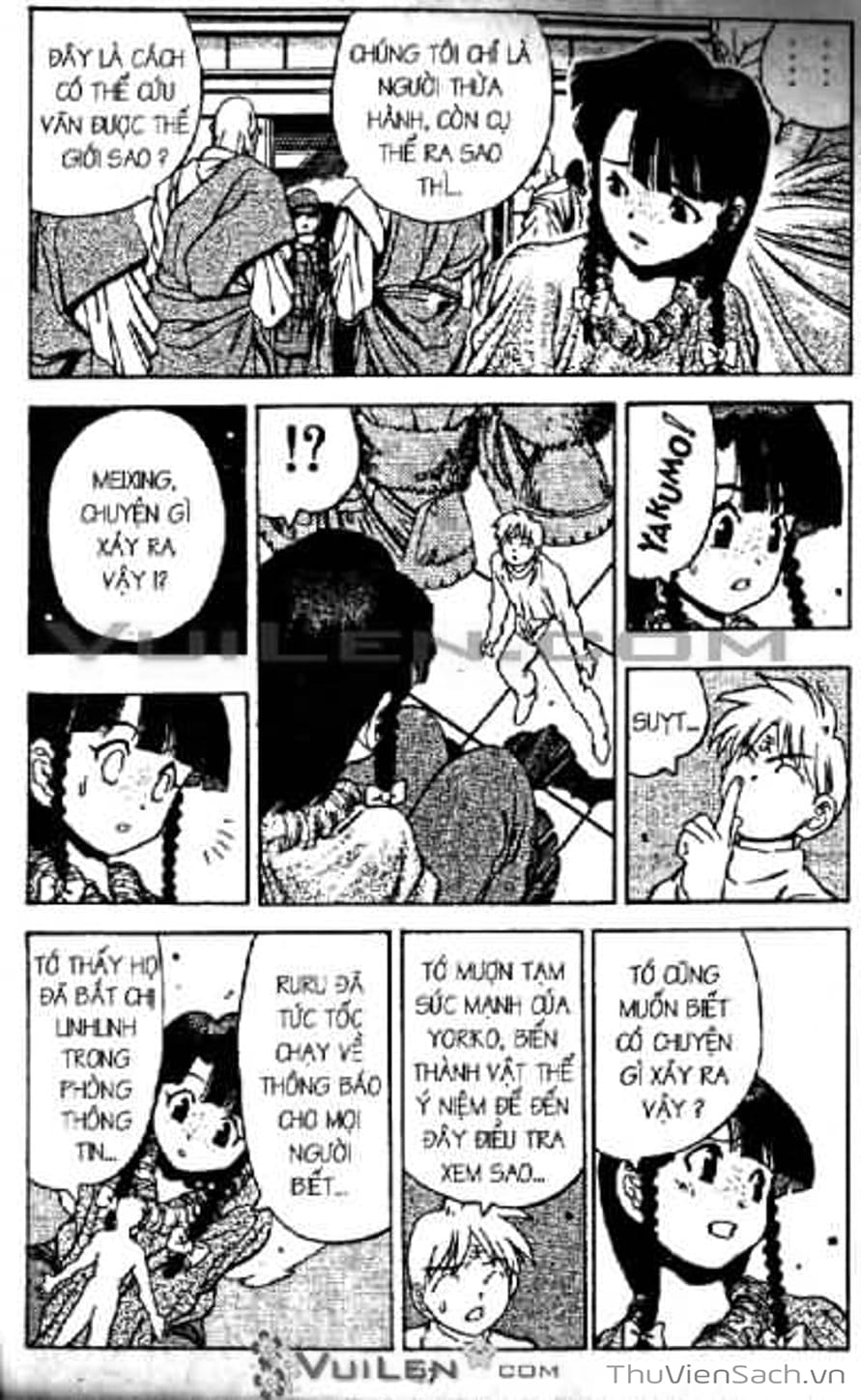 Truyện Tranh Cô Bé Ba Mắt - 3X3 Eyes trang 6