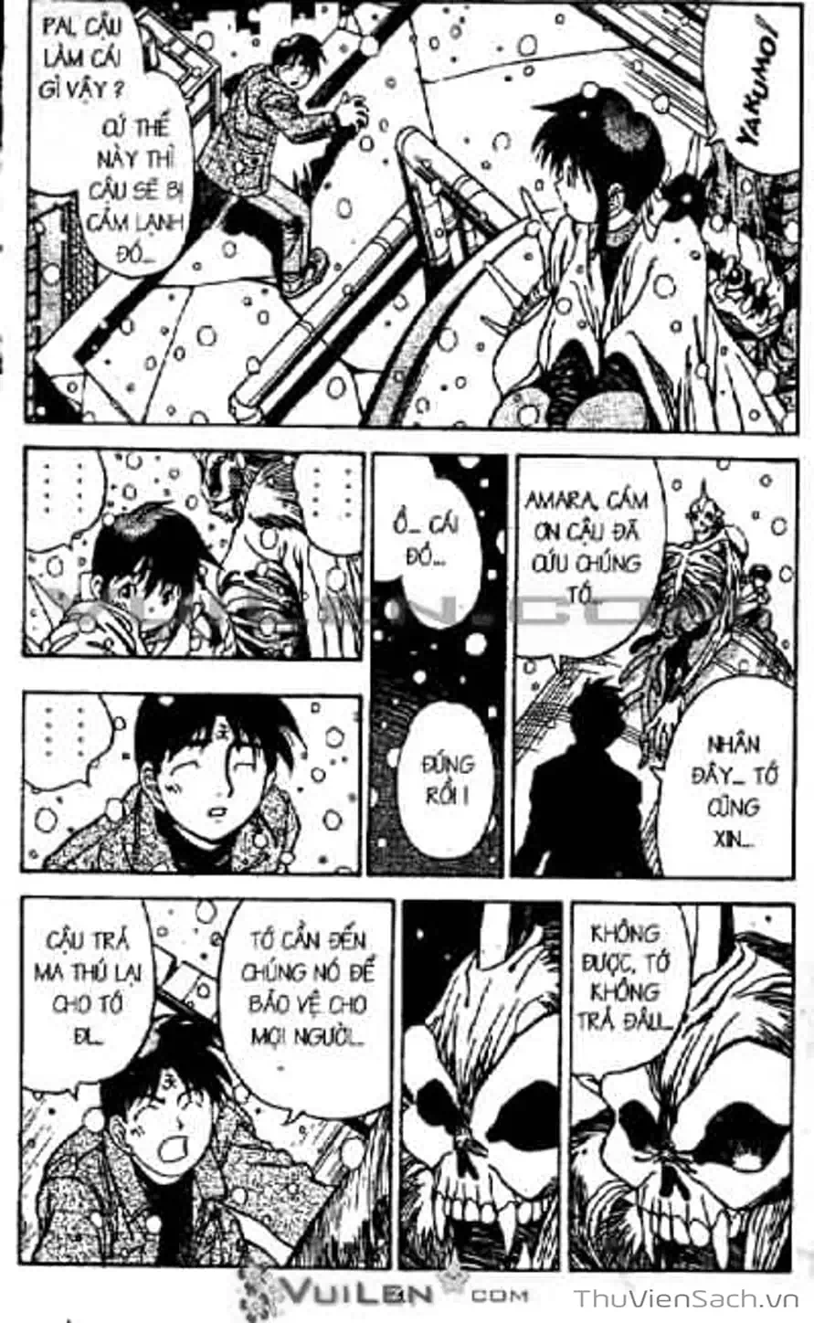 Truyện Tranh Cô Bé Ba Mắt - 3X3 Eyes trang 6