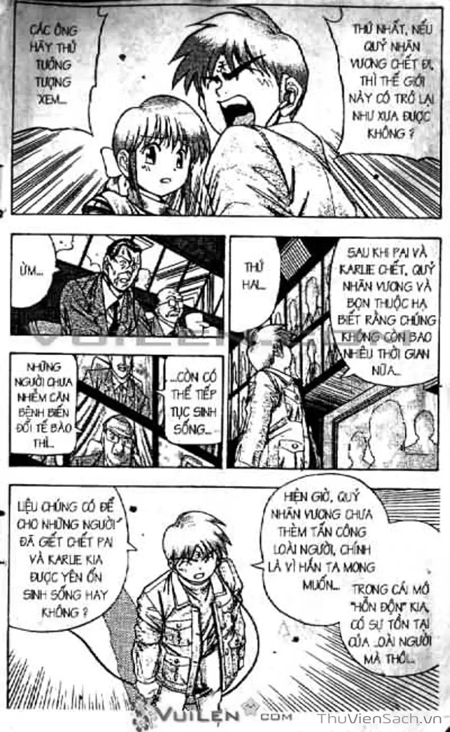 Truyện Tranh Cô Bé Ba Mắt - 3X3 Eyes trang 6