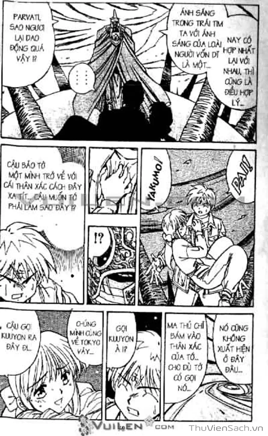 Truyện Tranh Cô Bé Ba Mắt - 3X3 Eyes trang 6