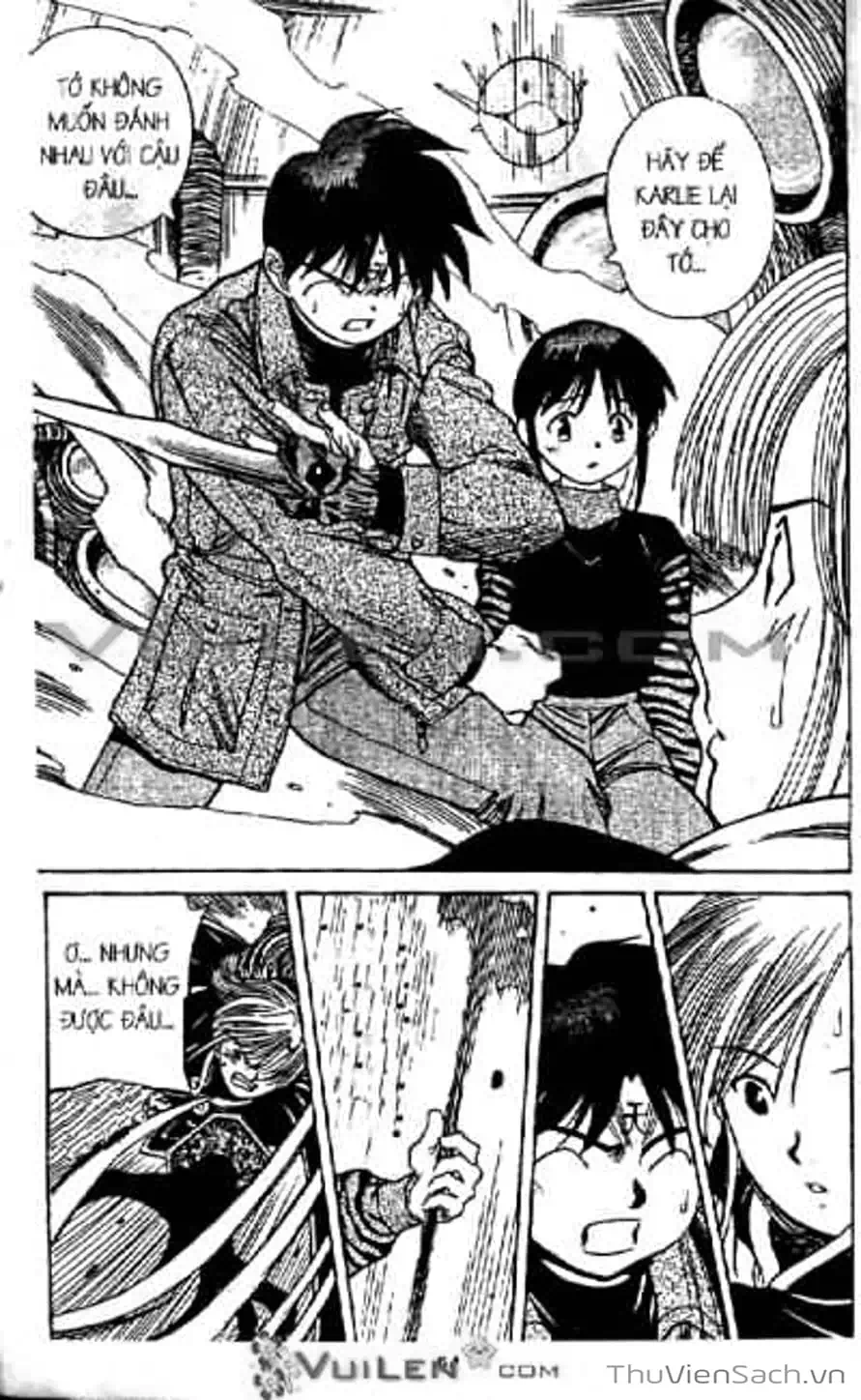 Truyện Tranh Cô Bé Ba Mắt - 3X3 Eyes trang 6