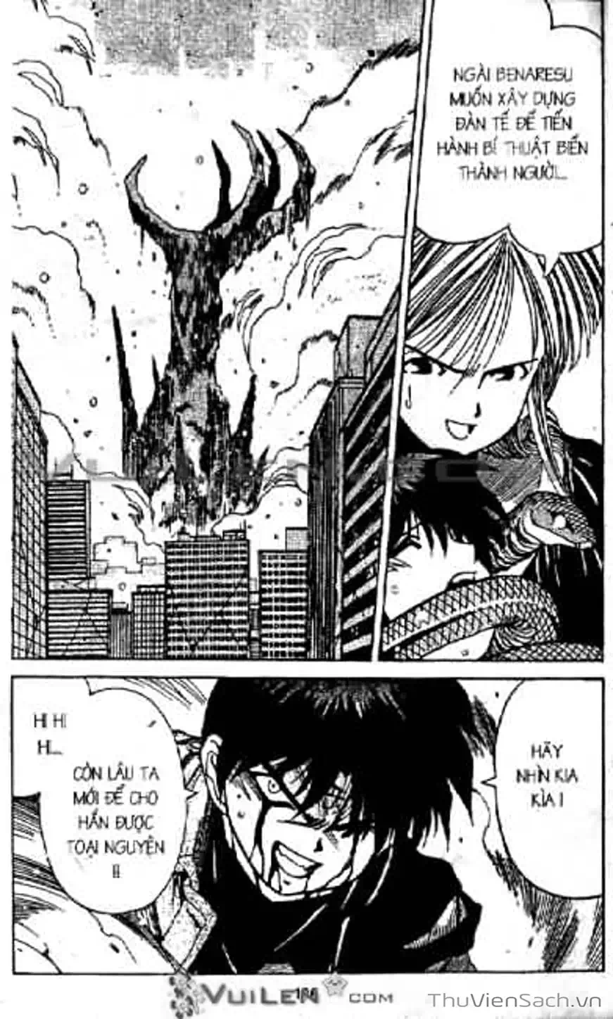 Truyện Tranh Cô Bé Ba Mắt - 3X3 Eyes trang 6