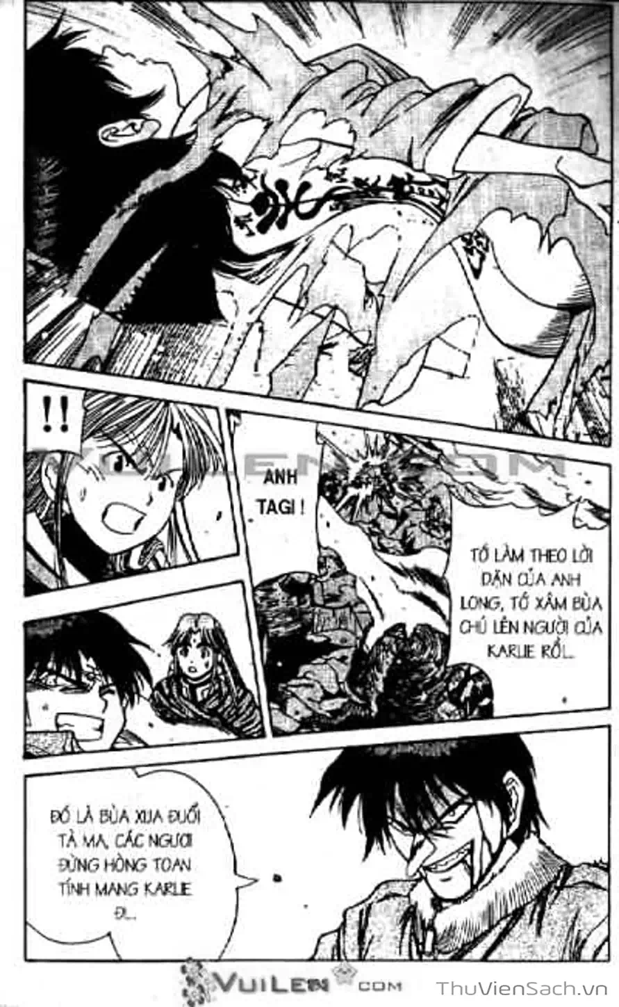 Truyện Tranh Cô Bé Ba Mắt - 3X3 Eyes trang 6