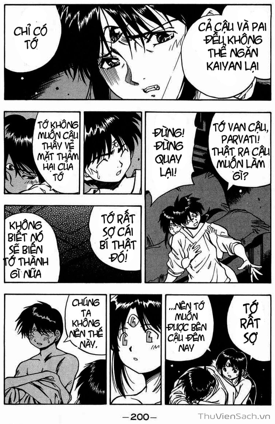 Truyện Tranh Cô Bé Ba Mắt - 3X3 Eyes trang 6