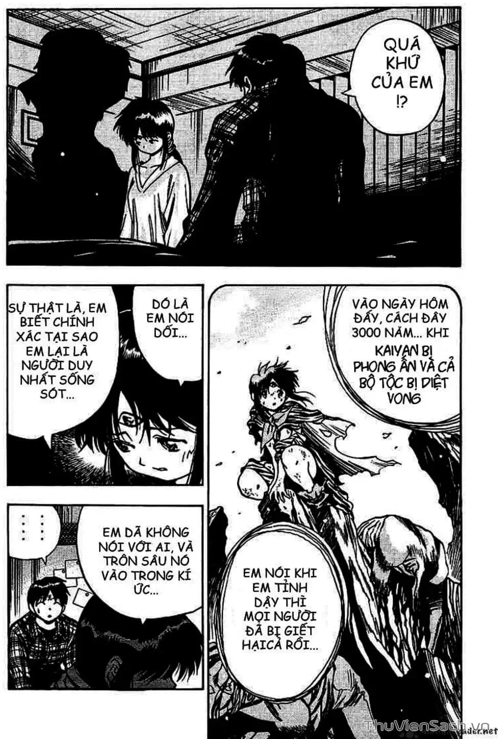 Truyện Tranh Cô Bé Ba Mắt - 3X3 Eyes trang 6