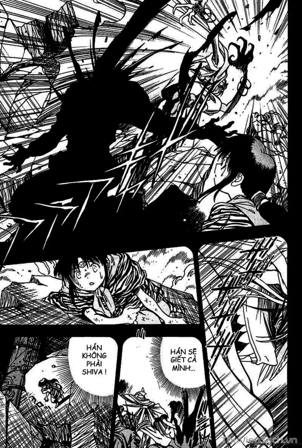 Truyện Tranh Cô Bé Ba Mắt - 3X3 Eyes trang 6