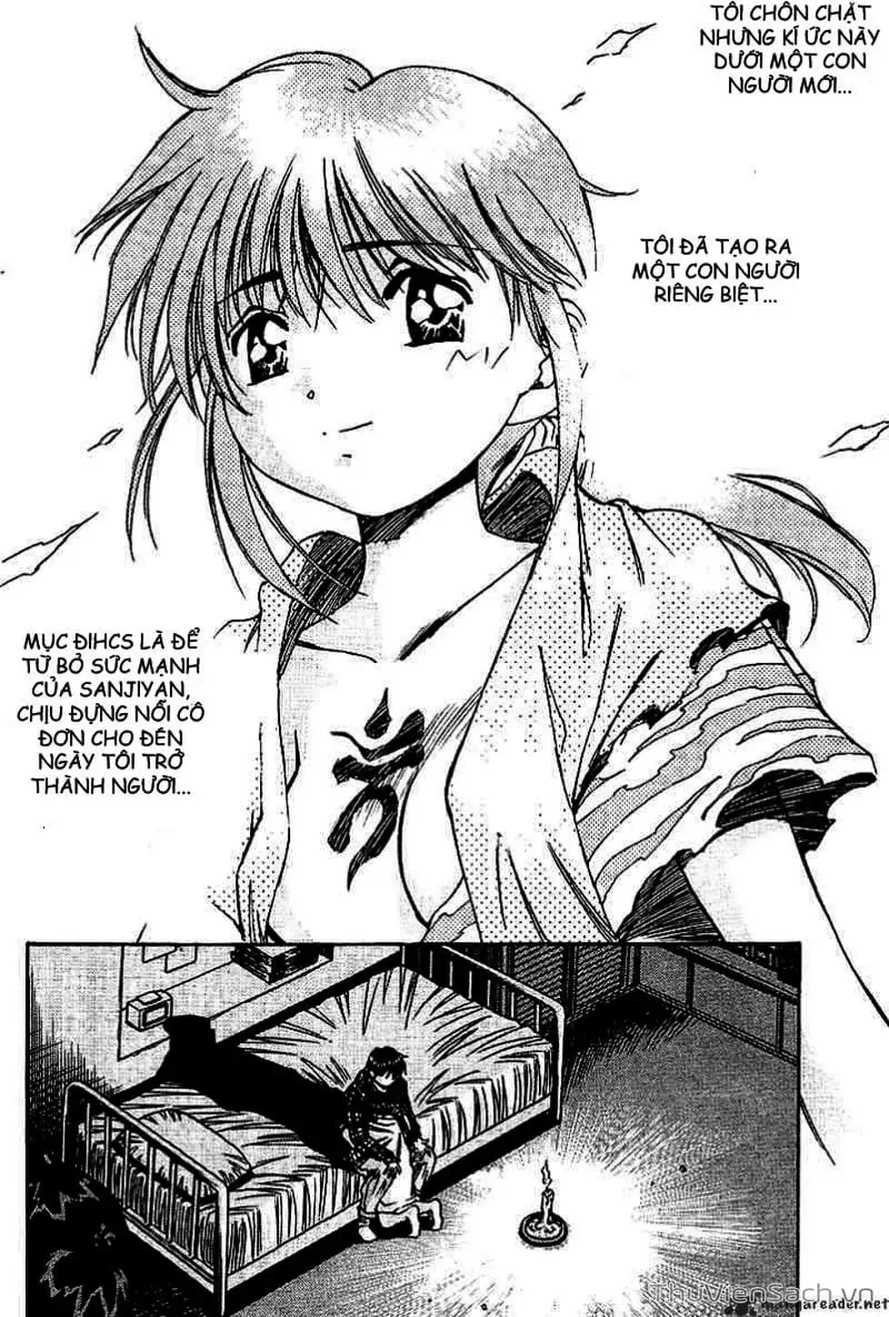 Truyện Tranh Cô Bé Ba Mắt - 3X3 Eyes trang 6