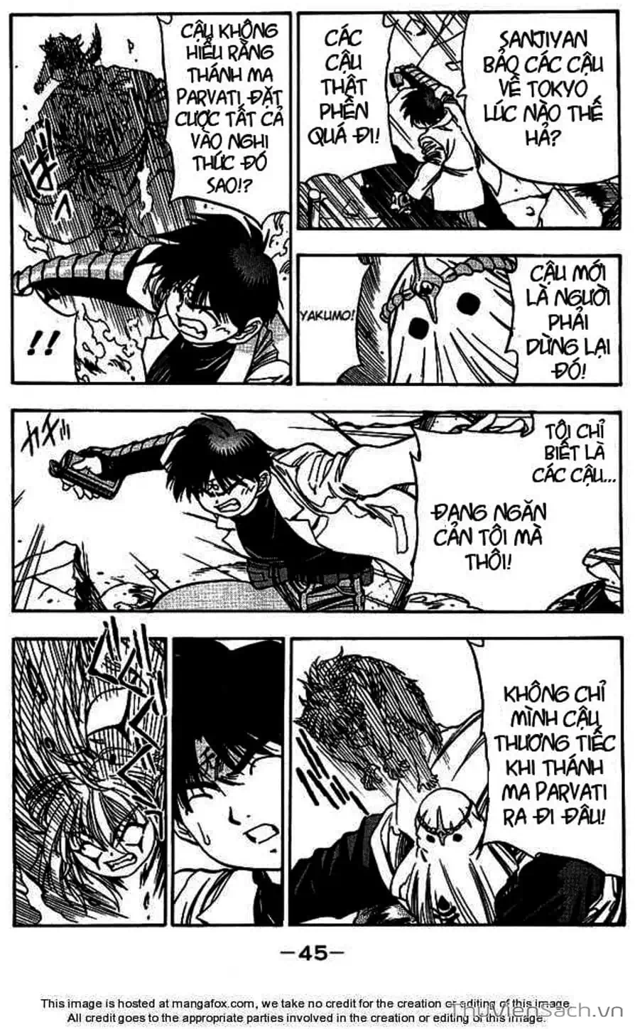 Truyện Tranh Cô Bé Ba Mắt - 3X3 Eyes trang 6